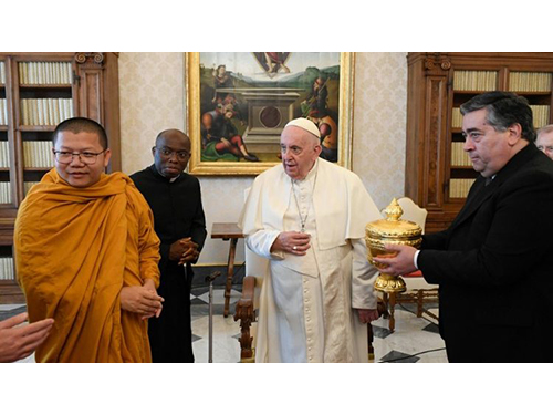 Popiežius: krikščionys ir budistai supranta ekologinio atsivertimo būtinumą